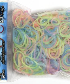 RL Band (Jelly) Glow in the Dark Pastel Mixed