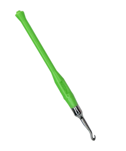 Rainbow Loom 2.0 Loop Hook with Metal Tipped - Green Color