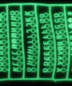 Loose Loomoji® Glow in the Dark Charm. Qty: 3 Sheets