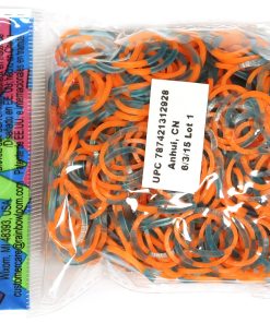 RL Band (Tie-Dye) Orange + Turquoise Jelly