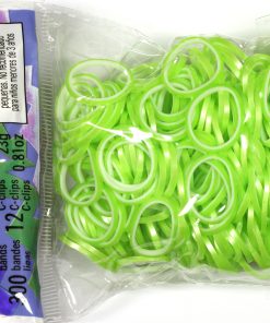 RL Band (Pearl 300) Neon Lime Green & White