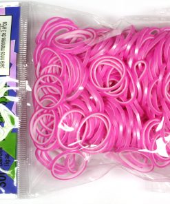 RL Band (Pearl 300) Neon Pink & White