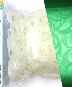RL Band (Premium) White Glow in the Dark