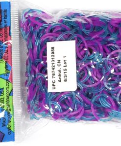 RL Band (Tie-Dye) Purple + Turquoise Jelly