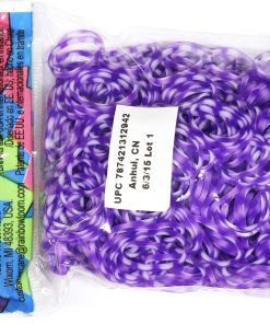 RL Band (Tie-Dye) Purple + White