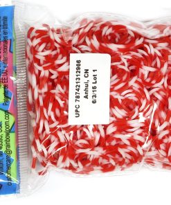 RL Band (Tie-Dye) Red + White