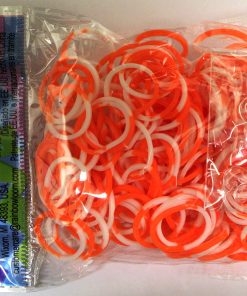 RL Band (Silicone 300) Orange-White